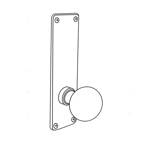 Mortise Lock Bright Chrome