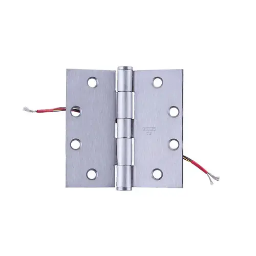 Electrified Hinge Satin Stainless Steel