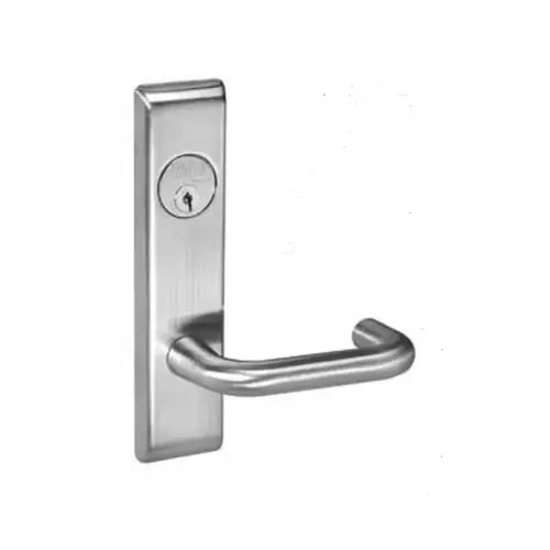 8805FL Mortise Storeroom Lever Lockset, Bright Polished Brass