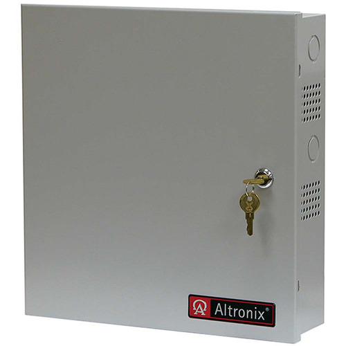 Power Supply/Charger, Input 115VAC 60Hz at 3.5A, 4 PTC Outputs, 12/24VDC at 6A, Grey Enclosure