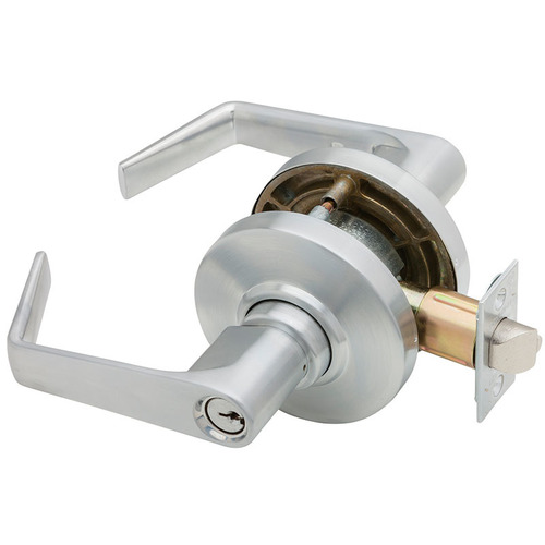 Cylindrical Lock Satin Chrome