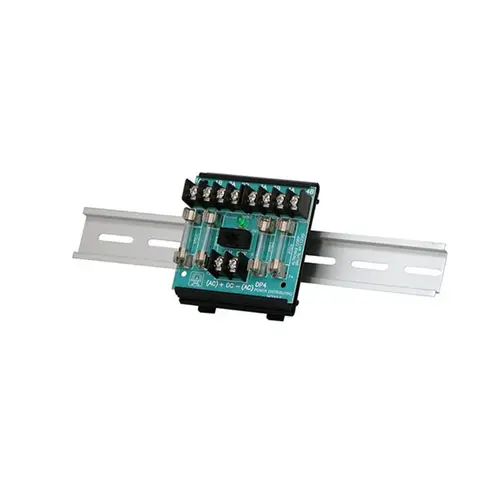 Power Distribution Module, Handles up to 48VAC/DC Input, 4 Fuse Protected Outputs at 3.5A