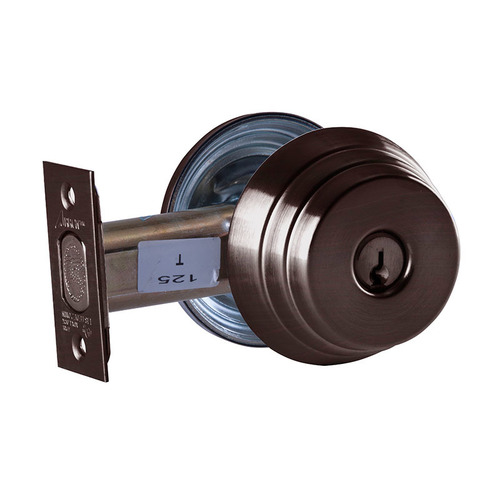 Arrow E61 10B CS Lock Deadlock Dark Oxidized Satin Bronze Oil Rubbed