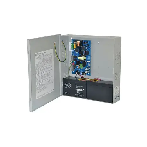 Power Supply/Charger, 120VAC, 60Hz, 3.5A Input, Single Output 12/24VDC at 4A