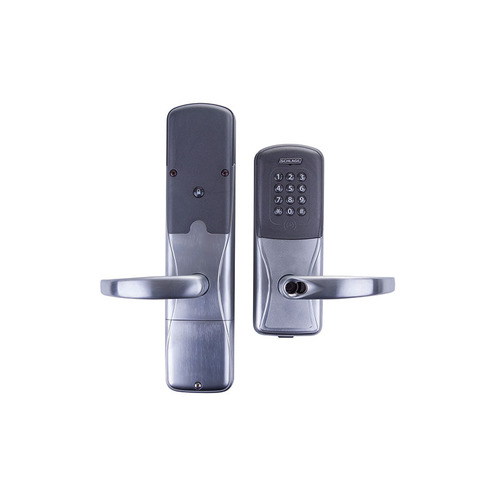 Electric Cylindrical Lock Satin Chrome