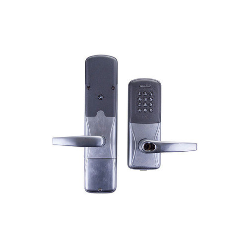 Electric Cylindrical Lock Satin Chrome