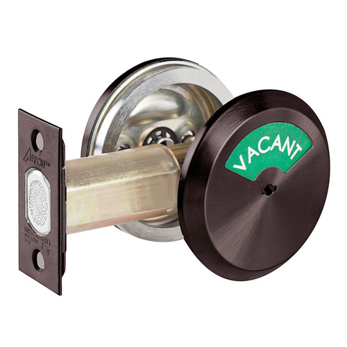 Arrow E50 10B Lock Deadlock Dark Oxidized Satin Bronze Oil Rubbed