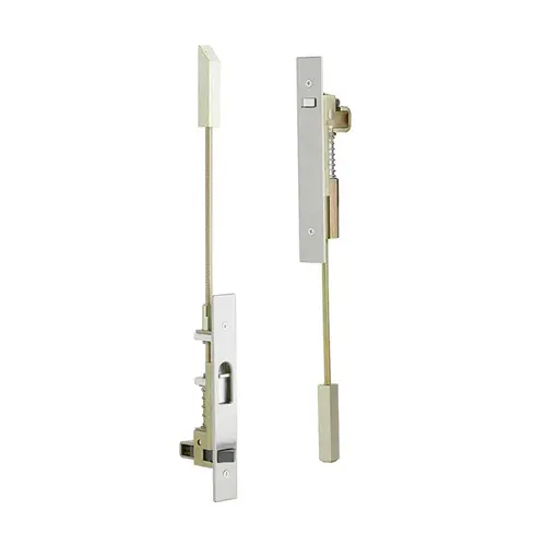 FB51P Constant Latching Top/Bottom Flush Bolts - Metal Doors, Satin Stainless Steel