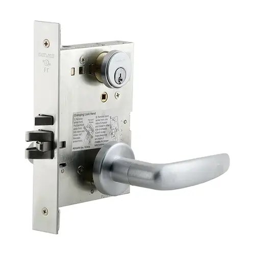 L9092EU Electrically Unlocking Mortise Lock With RX Satin Chrome