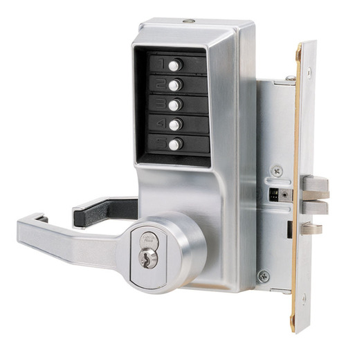 Kaba Access LR8146B-26D-41 8100 Series Mechanical Pushbutton Mortise Lever Lock x LHR