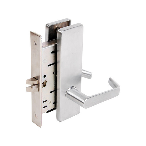Falcon MA851P DN 630 12VDC Lock Electric Mortise Lock Satin Stainless Steel