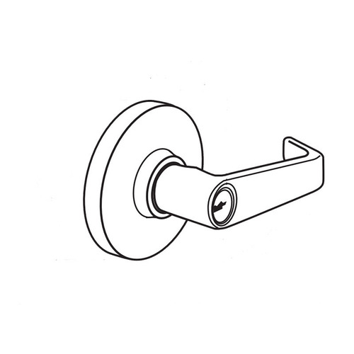 Cylindrical Lock Satin Chrome