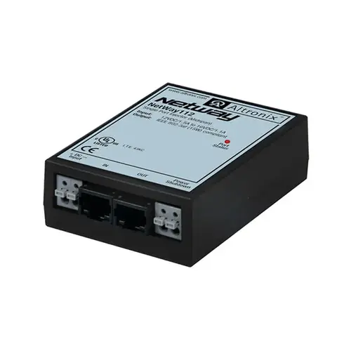 Single Port PoE Injector for Standard Network Infrastructure, 12VDC at 1.5A to 16VDC at 1.1A Input, Ouput Port Provides up to 15.4W Max