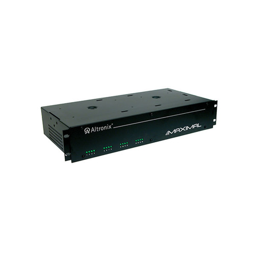 Rack Mount Access Power Controller, 115VAC 60Hz at 1.9A Input, 16 Fuse Protected Outputs 12/24VDC at 6A