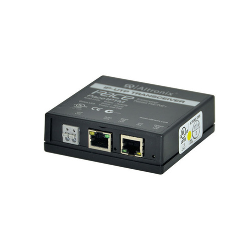 IP and PoE+ over Extended Distance UTP or CAT5e, PoE at 15W or PoE+ at 30W Input