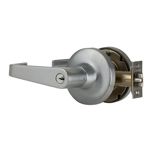 Lock Cylindrical Lock Satin Chrome