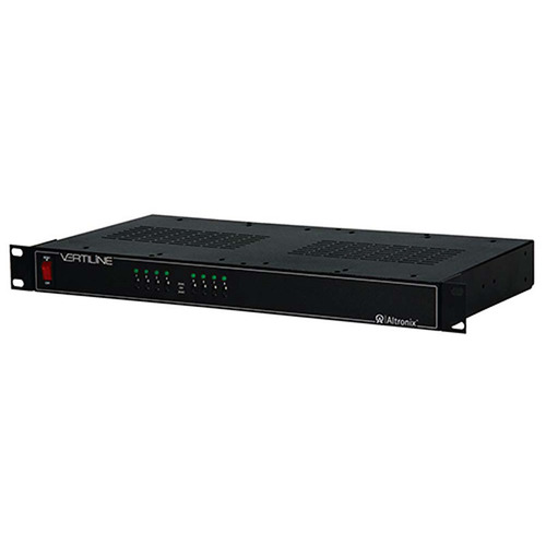 AC CCTV Rack Mount Power Supply, 115VAC 60Hz at 1.5A Input, 8 PTC Protected Outputs 24/28VAC at 5A Max Total