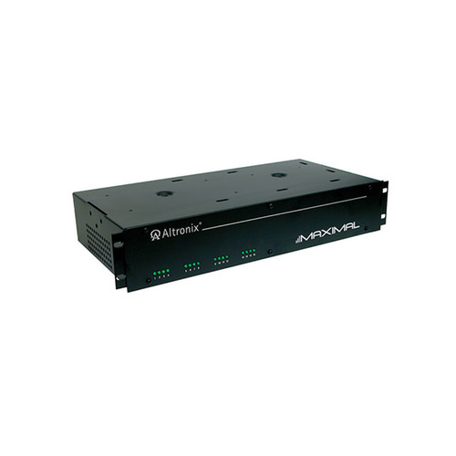 Rack Mount Access Power Controller, 115VAC 60Hz at 3.8A Input, 16 PTC Protected Outputs 12/24VDC at 6A