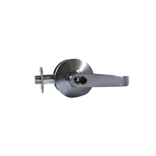 QL Series Cylindrical Lever Lock, Satin Chrome