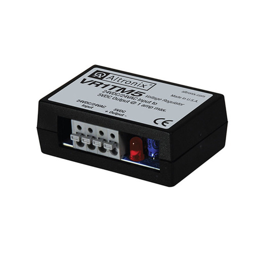 Voltage Regulator, 24VAC/DC Input, 5VDC at 1A Continuous Supply Current, with Screw Terminals