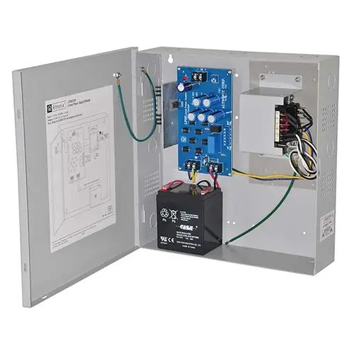 Linear Power Supply/Charger, 115VAC 50/60Hz at 1.6A Input, 12VDC at 3.5A Output, Grey Enclosure