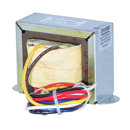 AC Transformer, 115VAC 50/60Hz at 1A or 220VAC 50/60Hz at 0.5A Input, 24VAC/100VA (4A) Supply Current