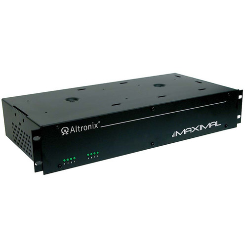 Rack Mount Access Power Controller, 115VAC 60Hz at 1.9A Input, 8 Fuse Protected Outputs 12/24VDC at 6A