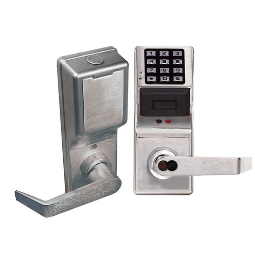 Alarm Lock PDL4100IC-S US26D Electric Cylindrical Lock Satin Chrome