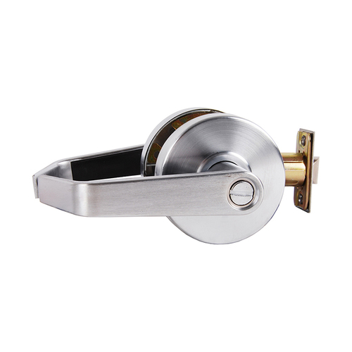 RL Series Cylindrical Lever Lock, Satin Chrome