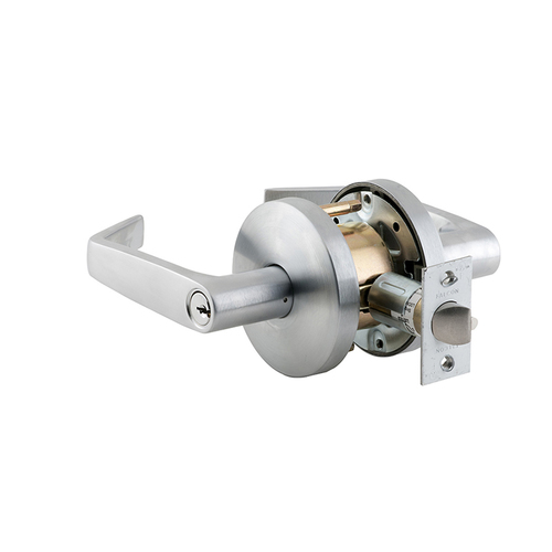 Lock Cylindrical Lock Satin Chrome