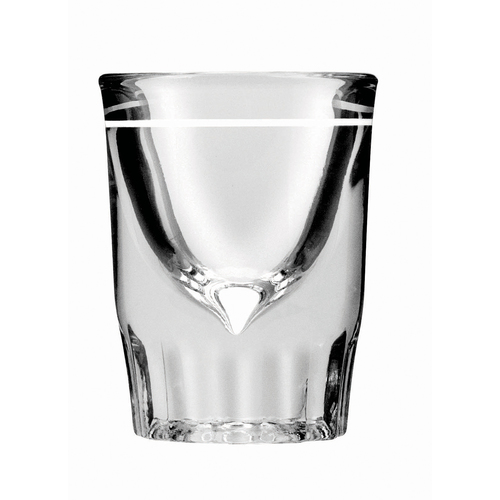 ANCHOR HOCKING 5281/931U Anchor Hocking 1.5 Ounce Whisky Shot Glass With Line, 48 Each