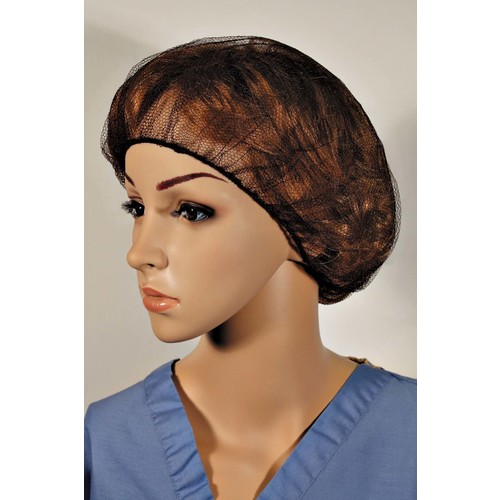 HAIRNET 24 INCH BROWN POLYESTER
