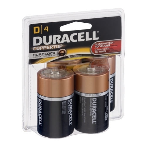 DURACELL 03361 Duracell Alkaline Personal Power D