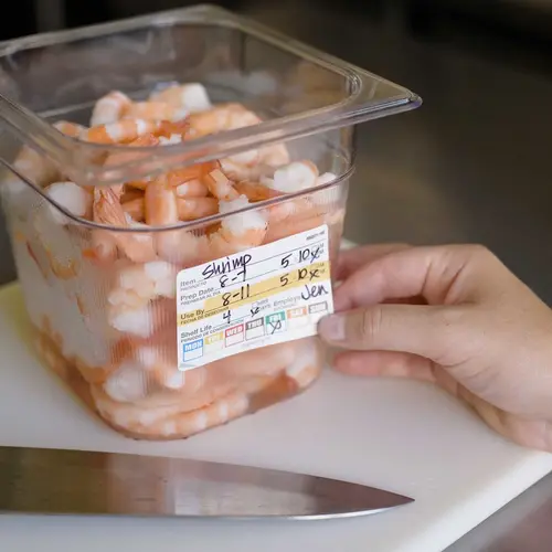 LABEL - FOOD ROTATION PRODUCT - DATE IT BRAND 2 x 3 DuraPeel Item/Date/UseBy Labels