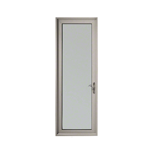 Class I Clear Anodized Series 900 Terrace Door Hinged Right Swing Out for 1" Glass