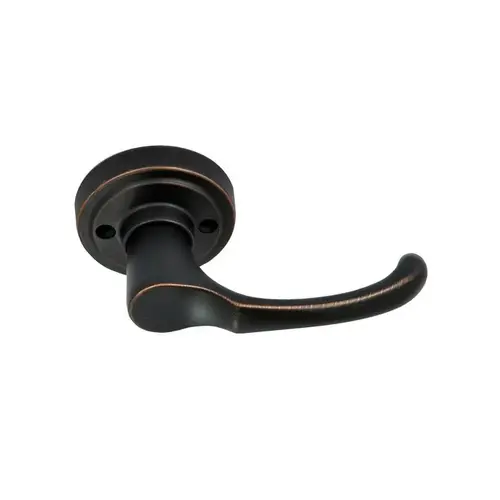 Diamond Heights Door Lever Handleset Trim Right Handed Oil Rubbed Bronze - pack of 5