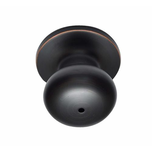 Better Home Products 42210B Noe Valley Mushroom Knob Privacy Oil Rubbed Bronze