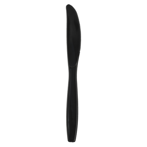 DIXIE KNIFE HEAVY POLYPROPYLENE BLACK 6.875