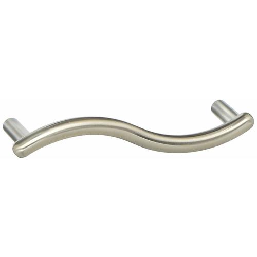 3.75 Inches Center to Center Designer's Edge Carded Drawer Pull Satin Nickel