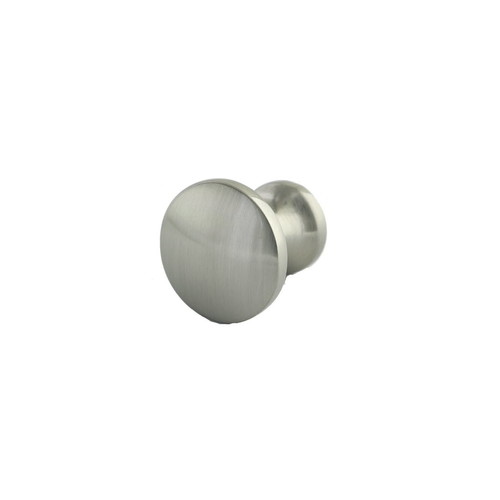 1-1/16 Inches Diameter Decorative Round Cabinet Knob Satin Nickel - pack of 5