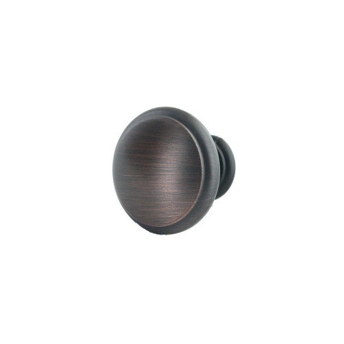 1-1/4 Inches Diameter Traditional Round Knob Oil Rubbed Bronze