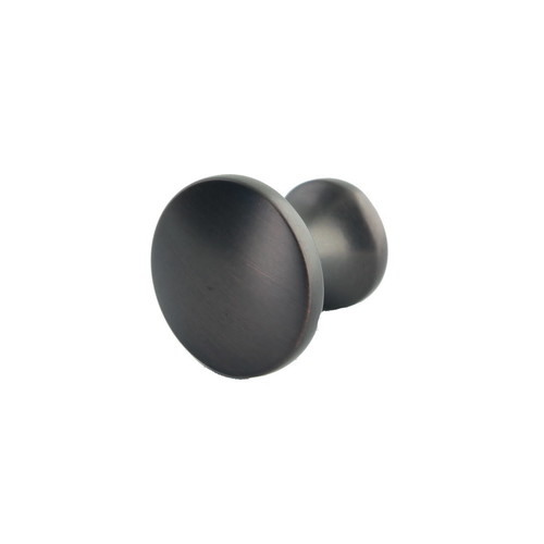 1-1/8 Inches Diameter Decorative Round Cabinet Knob Oil Rubbed Bronze - pack of 5