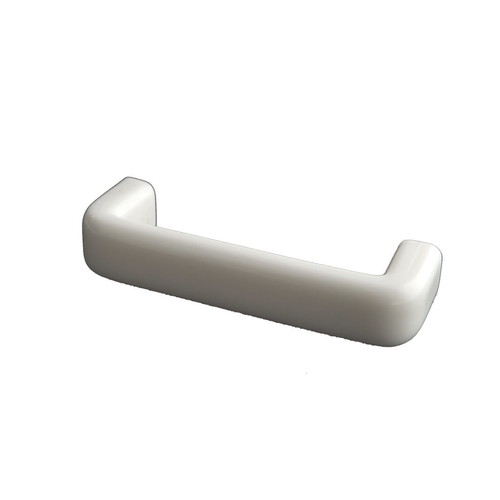 4-3/4 Inches Center to Center Square Pull Handle White