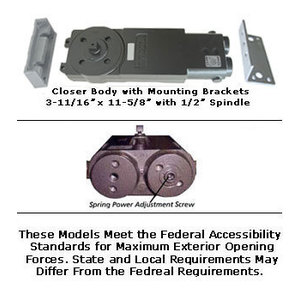 International Door Closers D3000 B 310 International Adjustable
