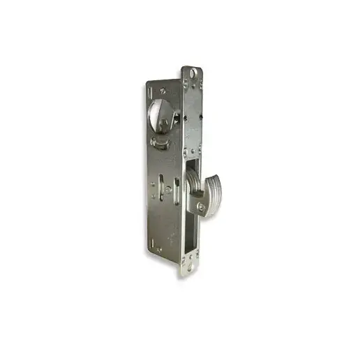 International Storefront Door Hook Latch Deadlock- 1-1/8" Back Set Anodized Dull Aluminum