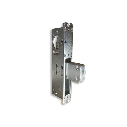 International Storefront Door Long Throw Bolt Deadlock-31/32" Back Set Anodized Bronze