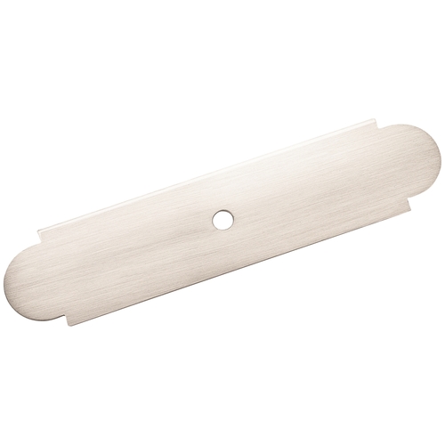 Amerock BP19207G10 4" (102 mm) Backplate Satin Nickel Finish