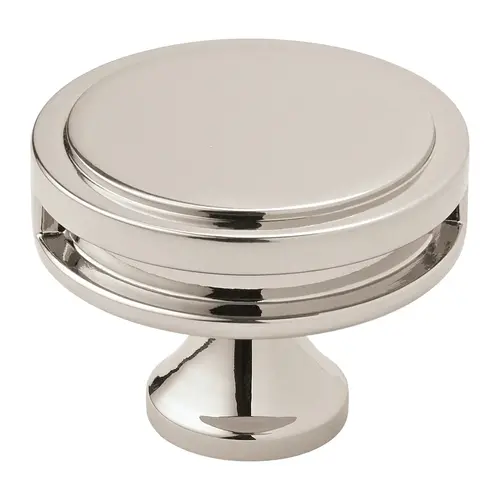 1-3/4" (44 mm) Oberon Cabinet Knob Bright Nickel Finish