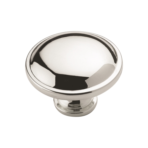 1-1/4" (32 mm) Diameter Allison Value Cabinet Knob Bright Chrome Finish - pack of 25