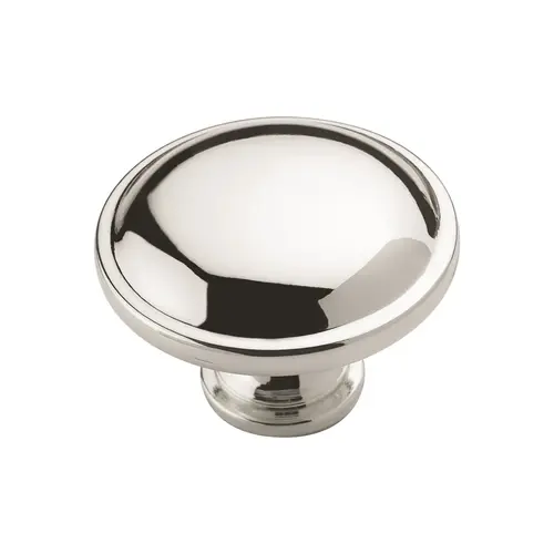 1-1/4" (32 mm) Diameter Allison Value Cabinet Knob Bright Chrome Finish